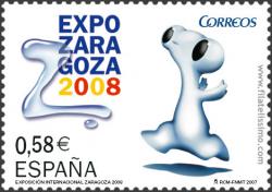 Sello Expo Zaragoza 2008