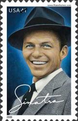 Frank Sinatra en Sellos de USA