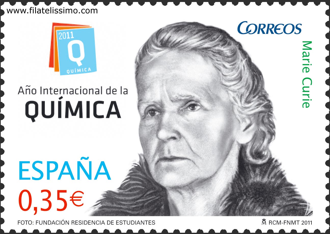Año Internacional de la Química. Marie Curie
